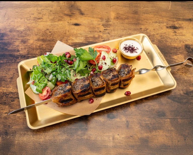 Beef & lamb arayes
