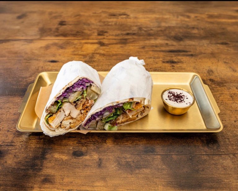 Schnitzel wrap